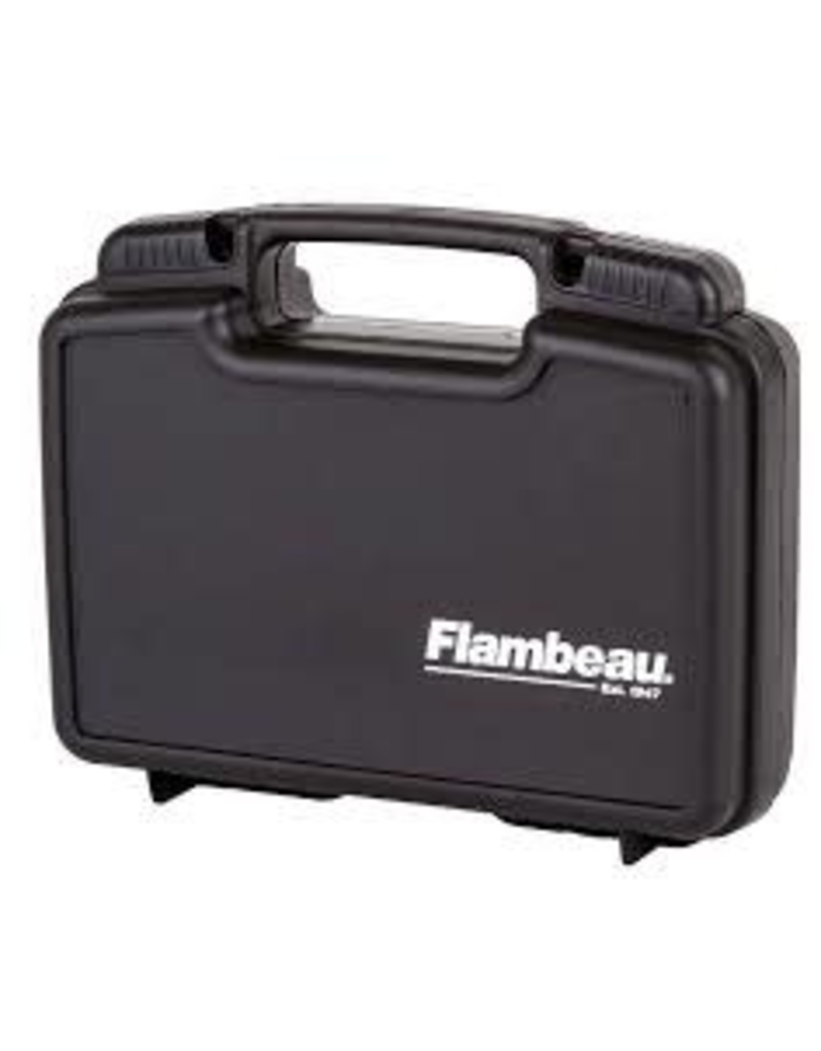 FLAMBEAU FLAM 10.5" PISTOL CASE BLACK PLASTIC