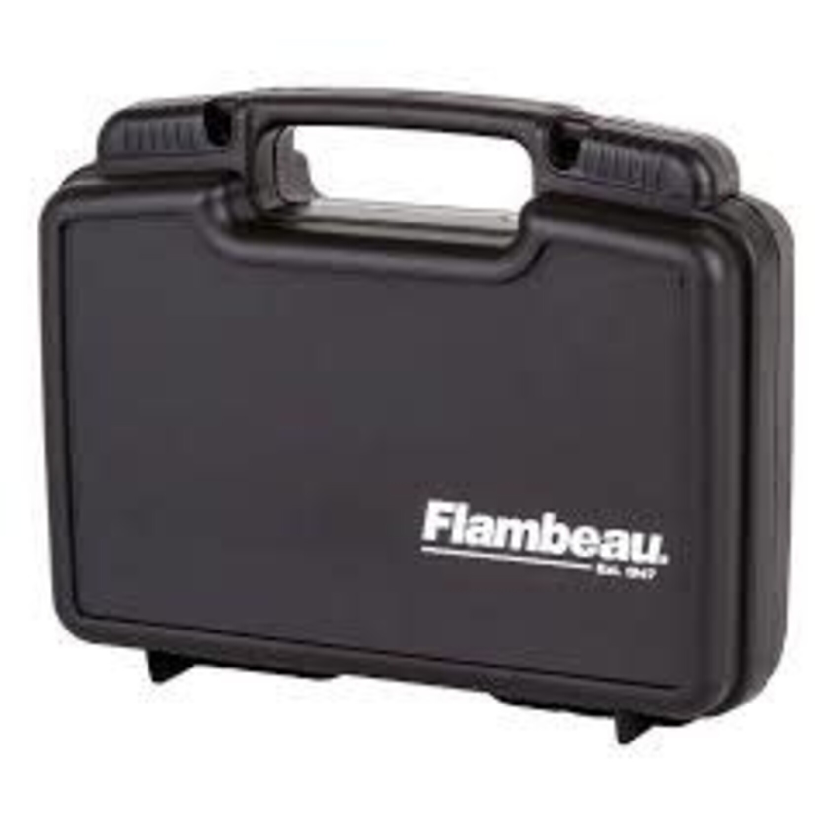 FLAMBEAU FLAM 10.5" PISTOL CASE BLACK PLASTIC