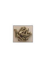 GROVTEC GROVTEC 1/2" SATIN NICKLE WOOD SWIVEL SCREW single