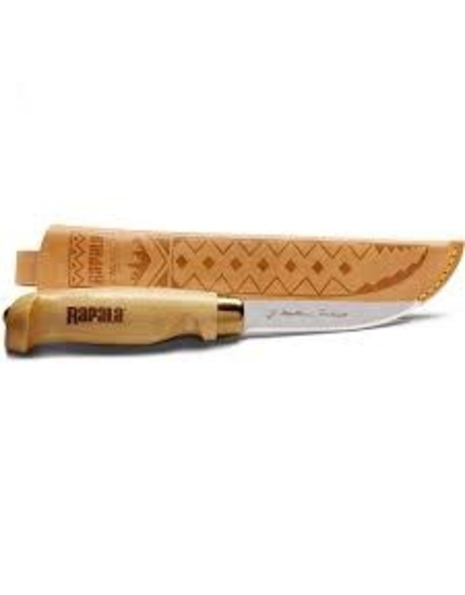 RAPALA RAP CLASSIC BIRCH BIRD KNIFE W/ LTHR SHTH