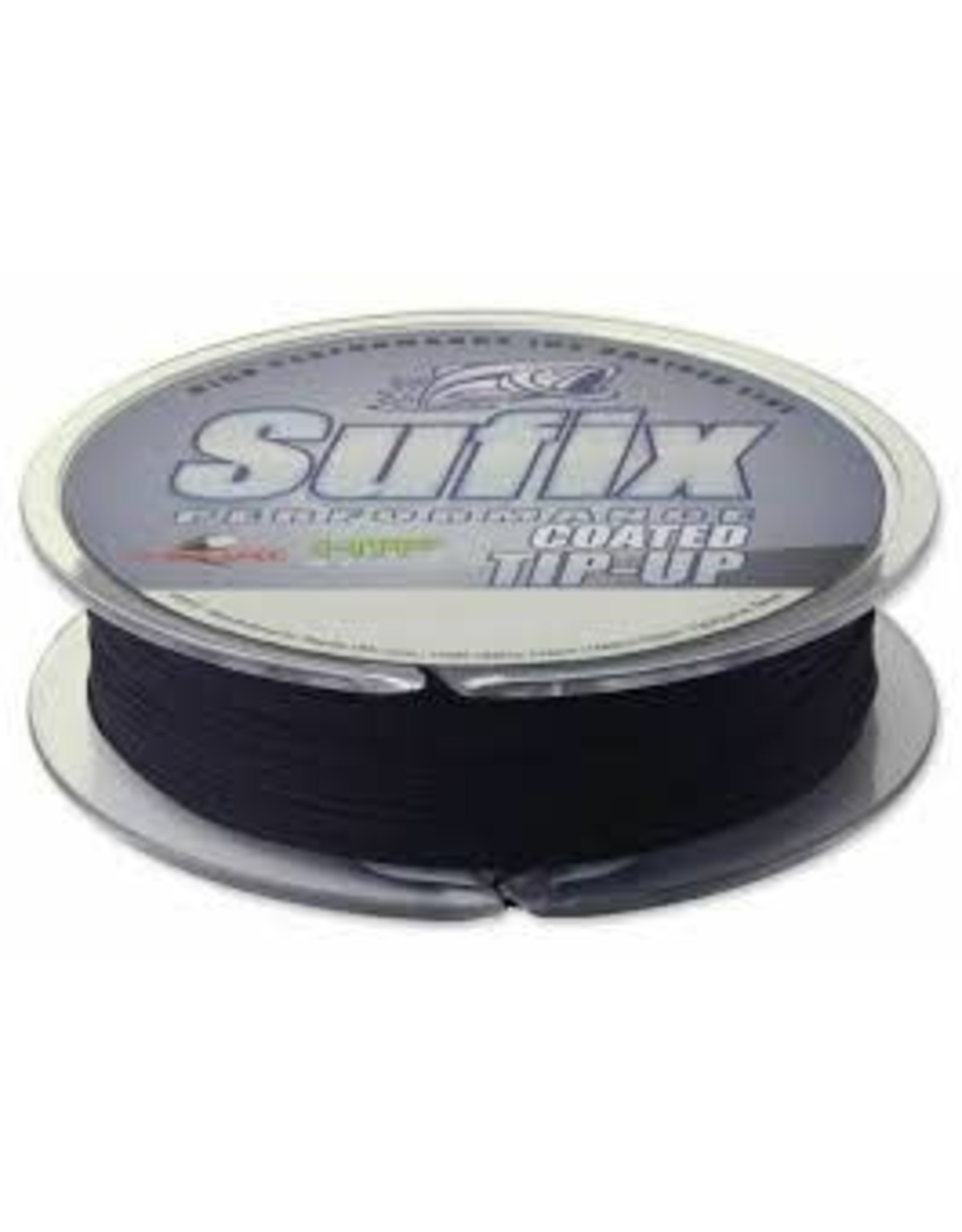 SUFIX SUFIX COATED TIP-UP ICE FISHING LINE BLACK