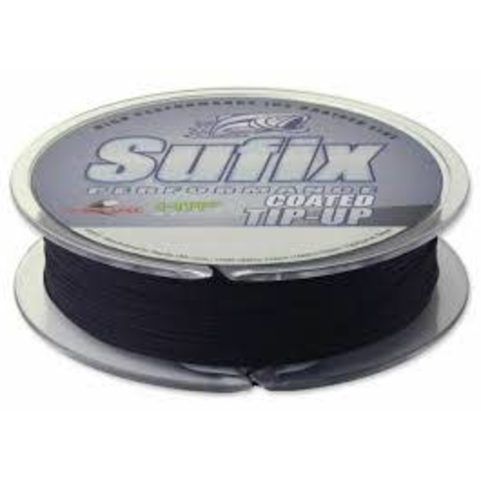 SUFIX SUFIX COATED TIP-UP ICE FISHING LINE BLACK