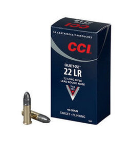 CCI CCI QUIET-22 22LR 40GR LRN single