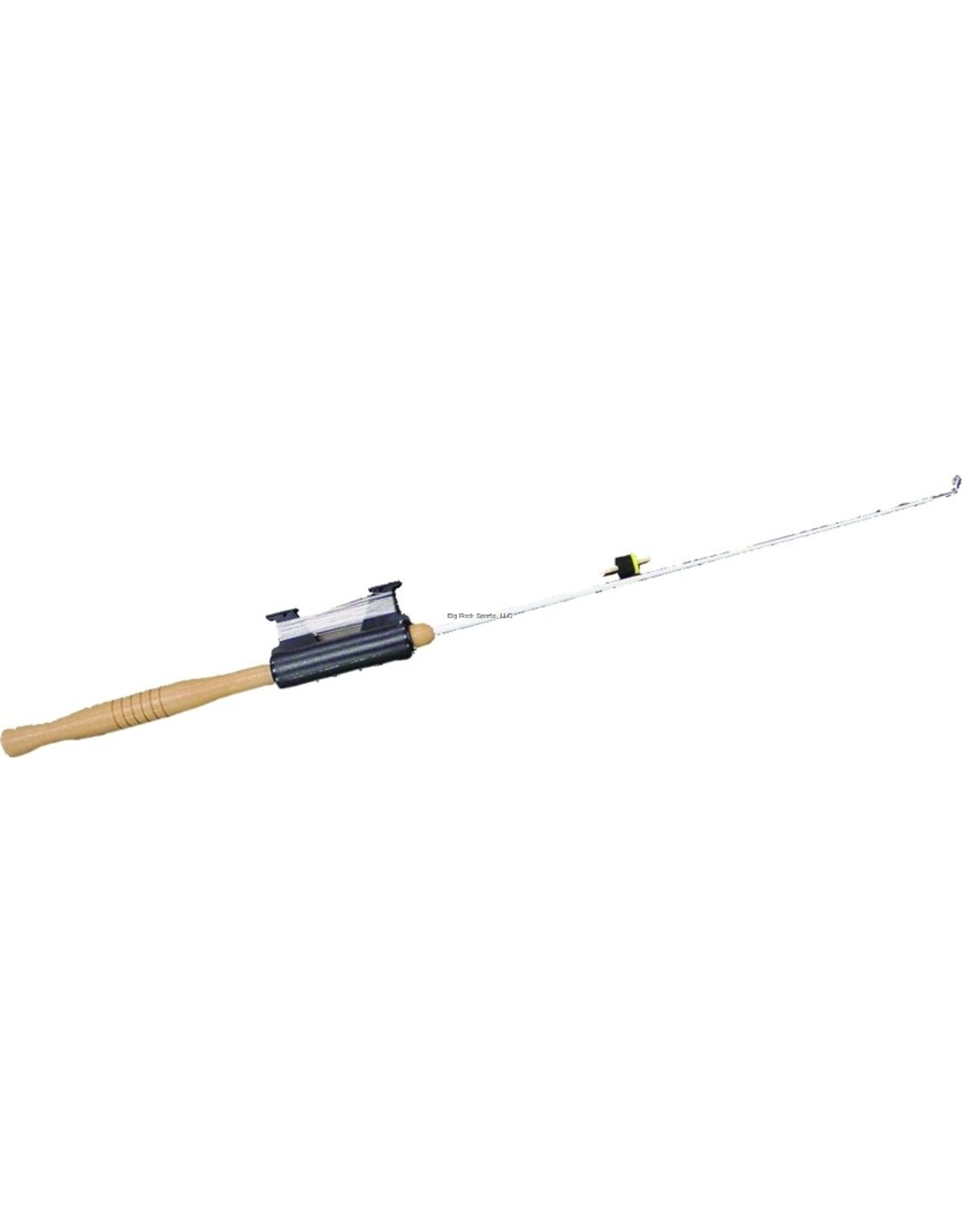 HI-TECH HT 25" WOOD JIG POLE RIGGED W/ SPONGE BOBBER