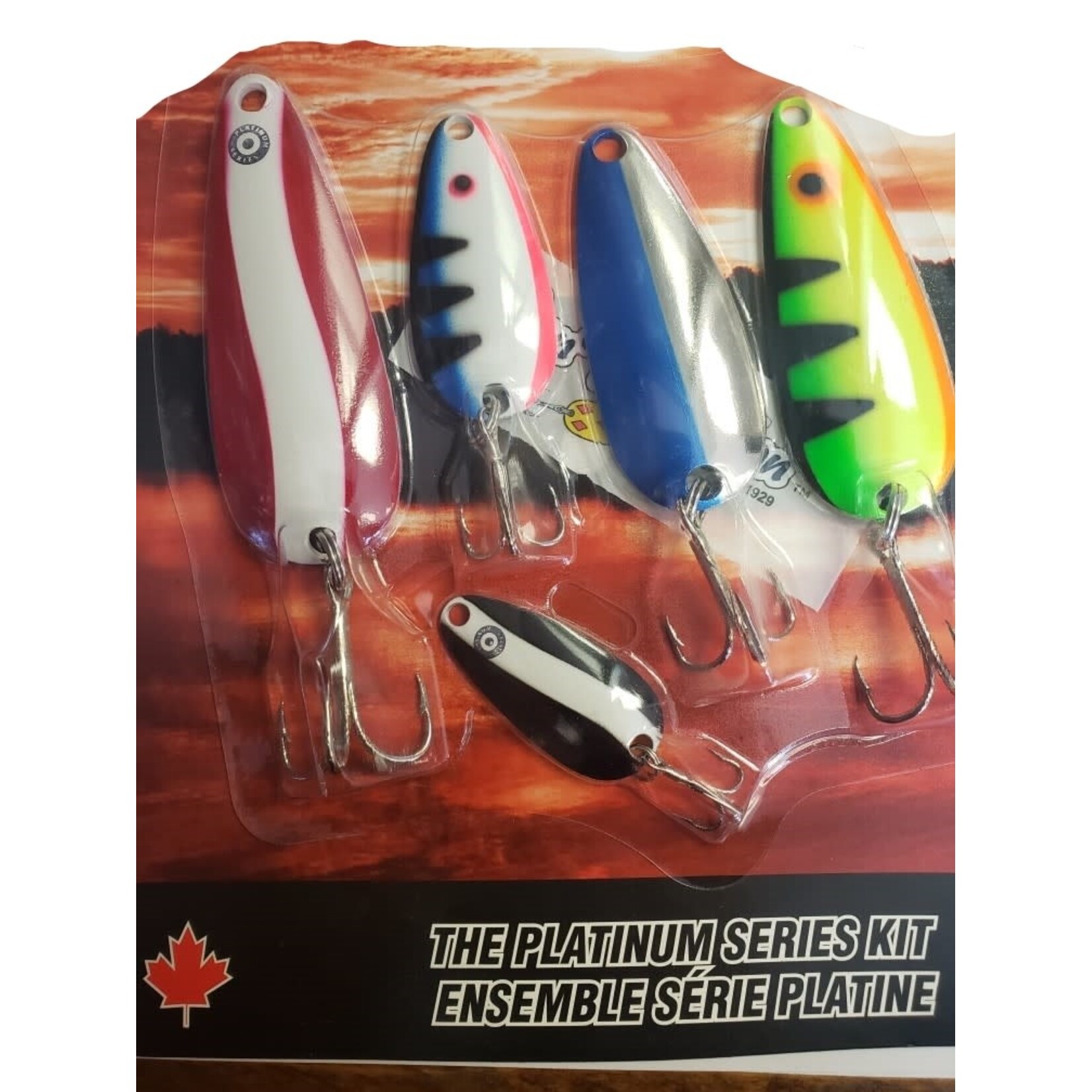 LEN THOMPSON LT PLATINUM SPOON ASST PLAT 5PK #2, 1, 0, 00, 8