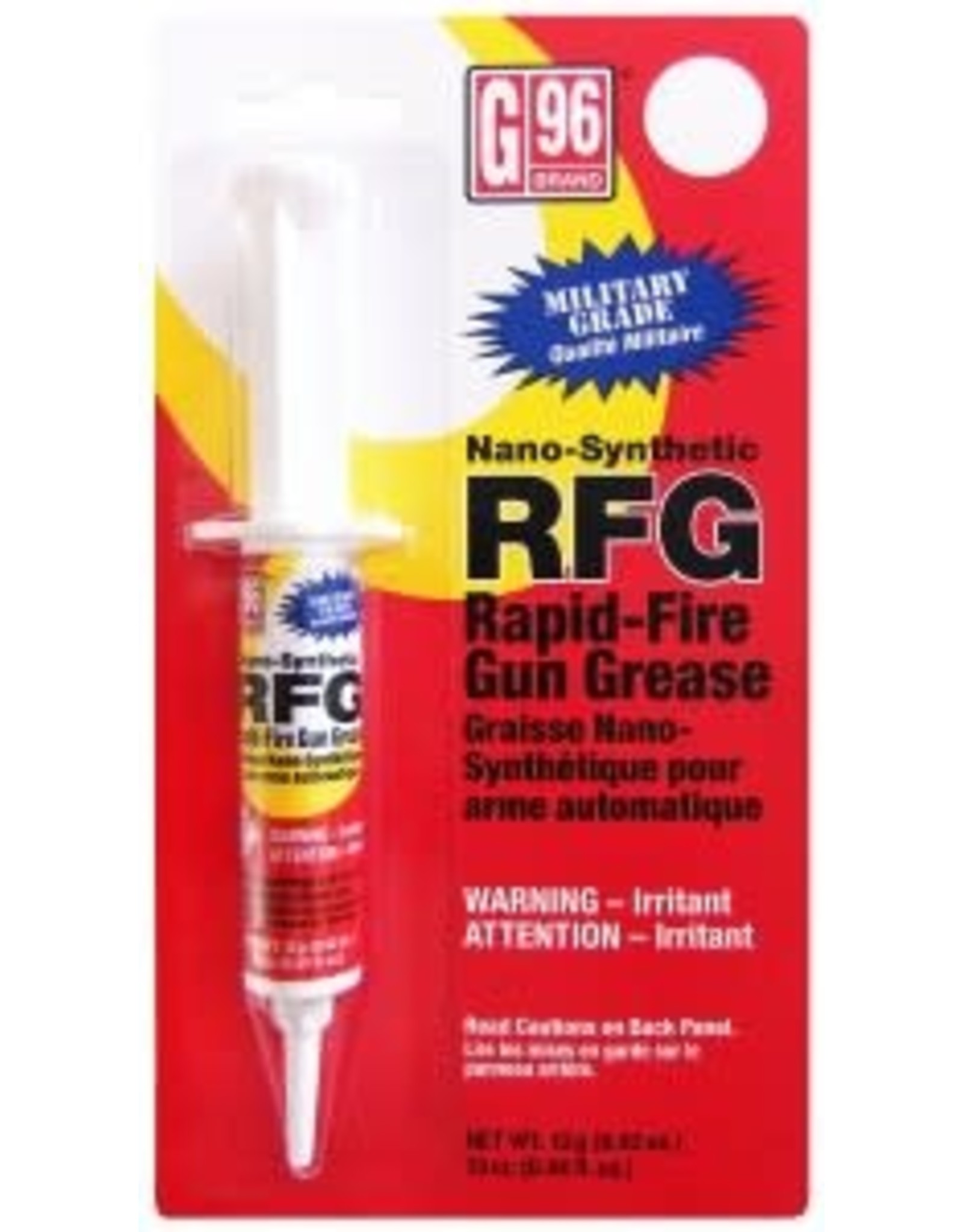 G96 G96 RFG RAPID FIRE GUN GREASE 12g