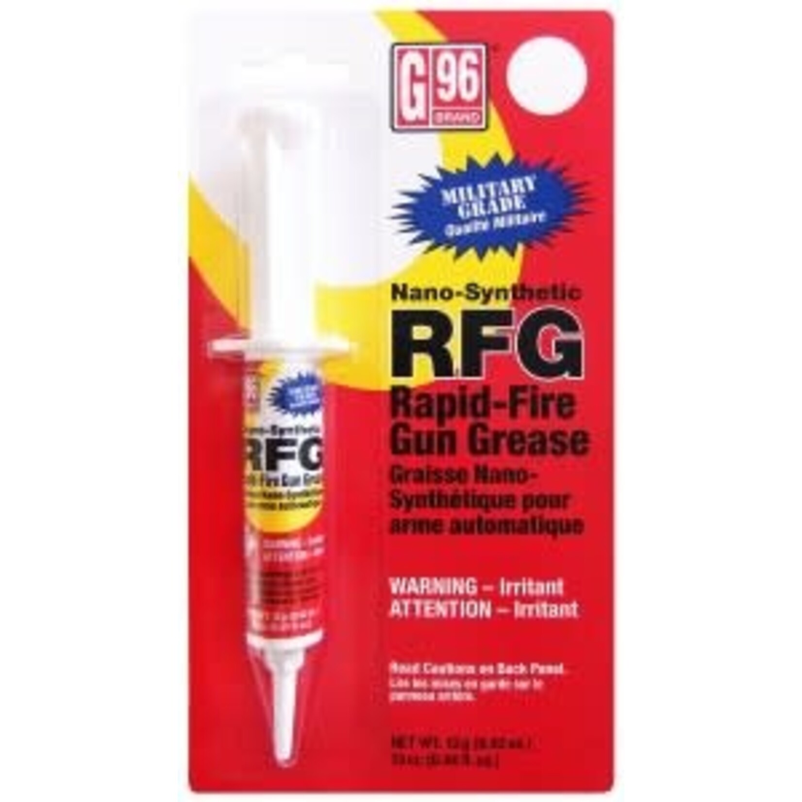 G96 G96 RFG RAPID FIRE GUN GREASE 12g