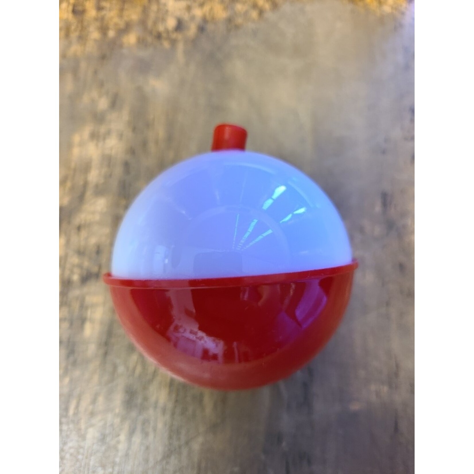 EAGLE CLAW EC SNAP-ON FLOATS RED & WHITE 2-1/2" single