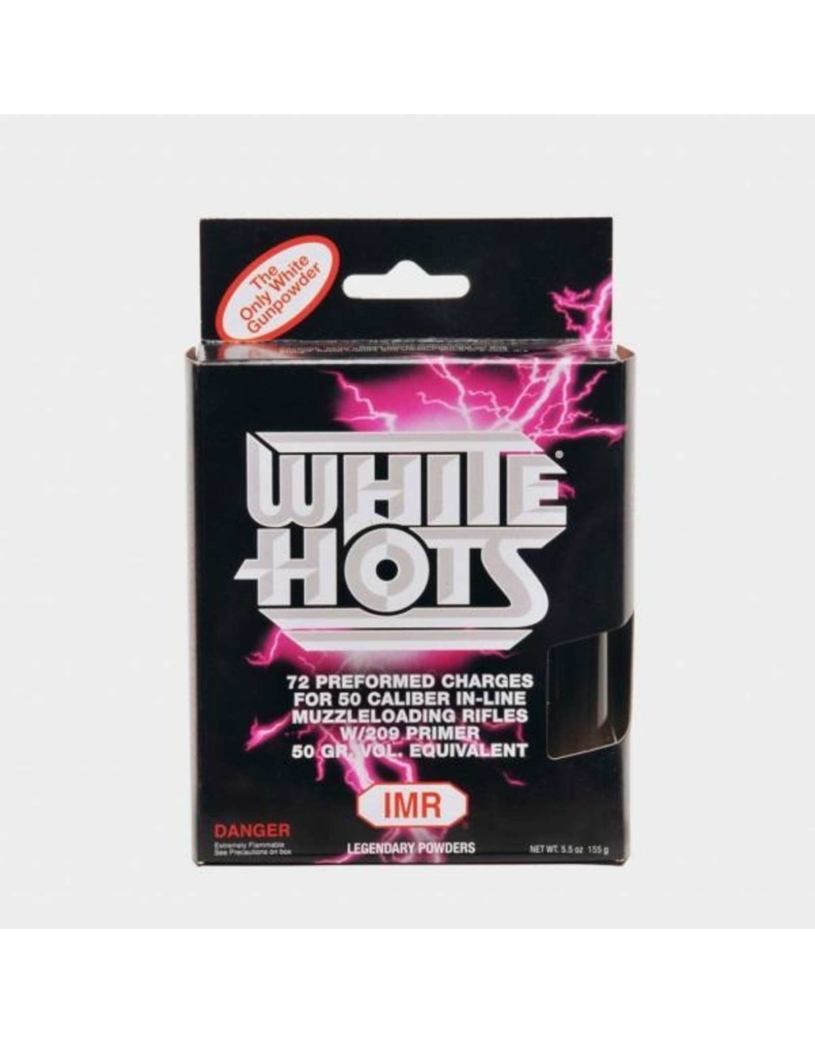 IMR IMR WHITE HOTS 50CAL 50GR 72PK