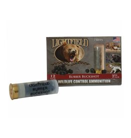 LIGHTFIELD LF WILDLIFE CONTROL 12GA 2-3/4" RUBBER BUCKSHOT