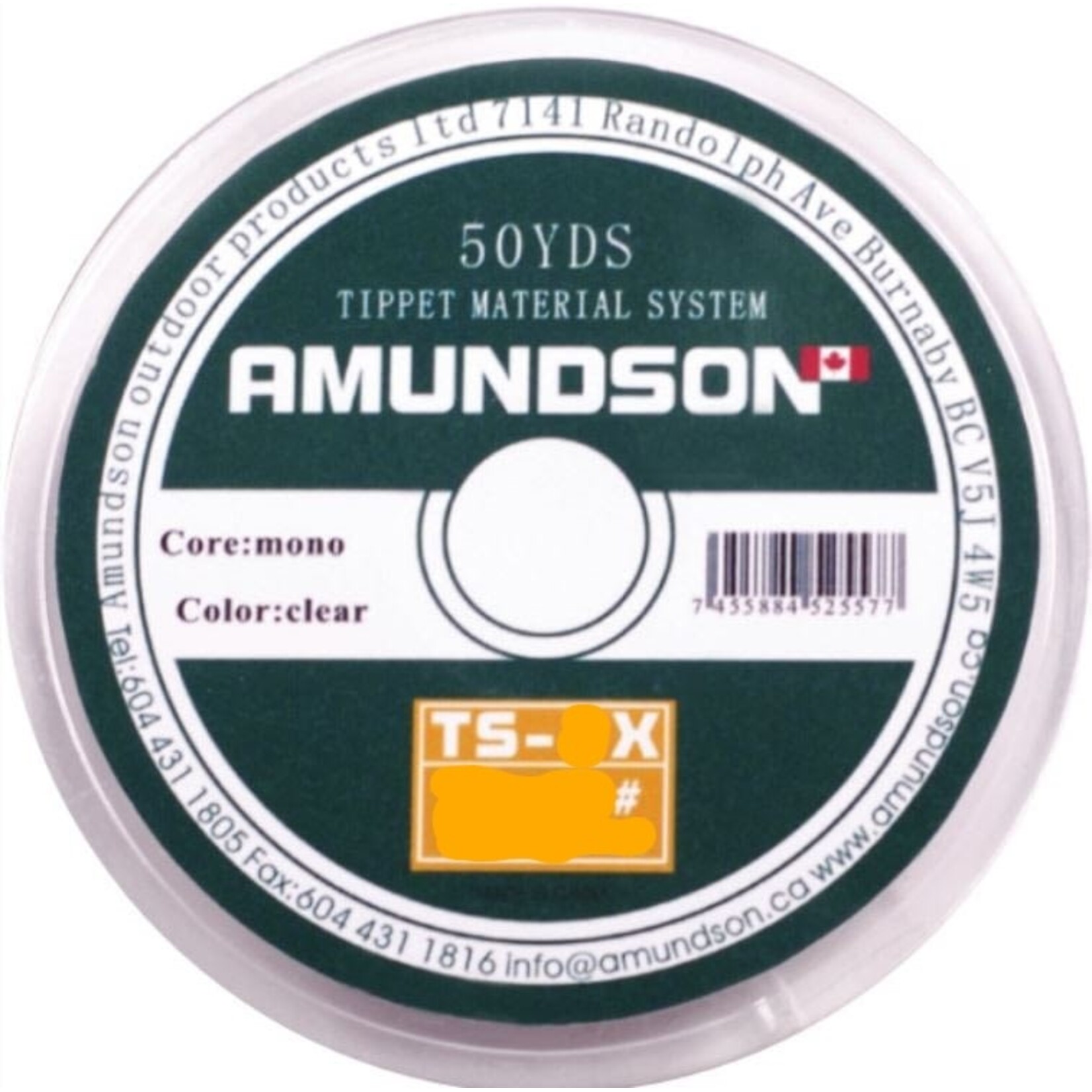 AMUNDSON AMUND TAPERED LEADERS