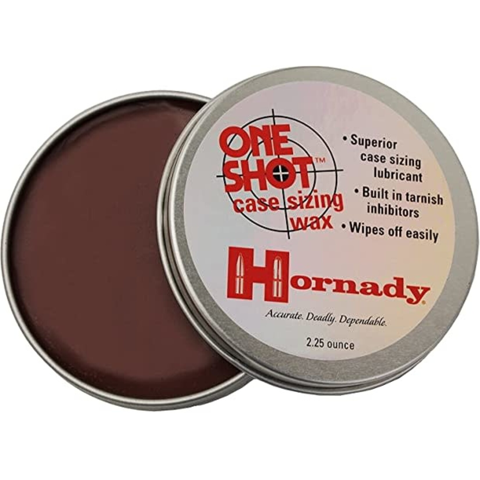 HORNADY HOR ONE SHOT CASE SIZING WAX 2.25OZ