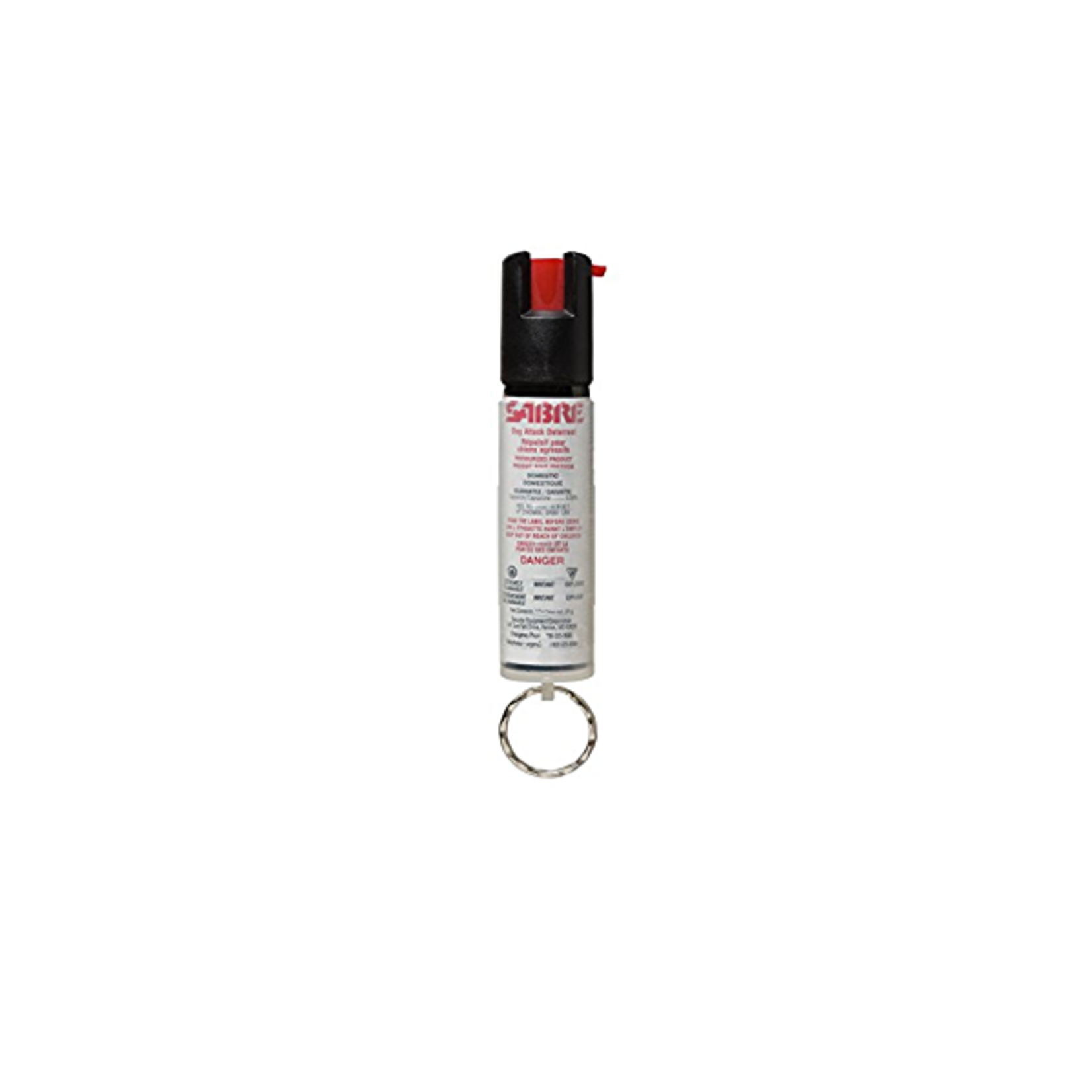 SABRE SABRE  22g DOG SPRAY BLACK W/ KEY RING