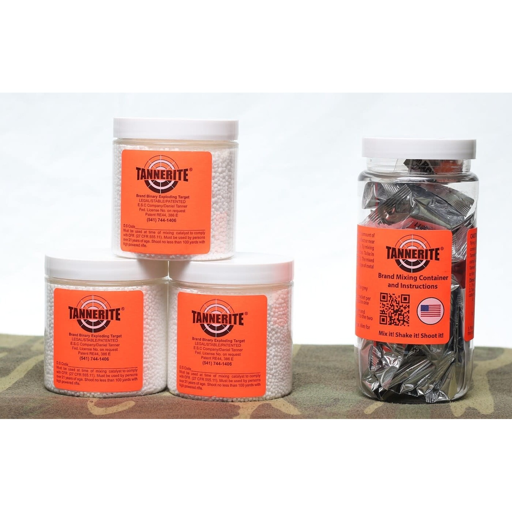 TANNERITE TANNERITE BRICK - 4 PACK OF 1 LB TARGETS