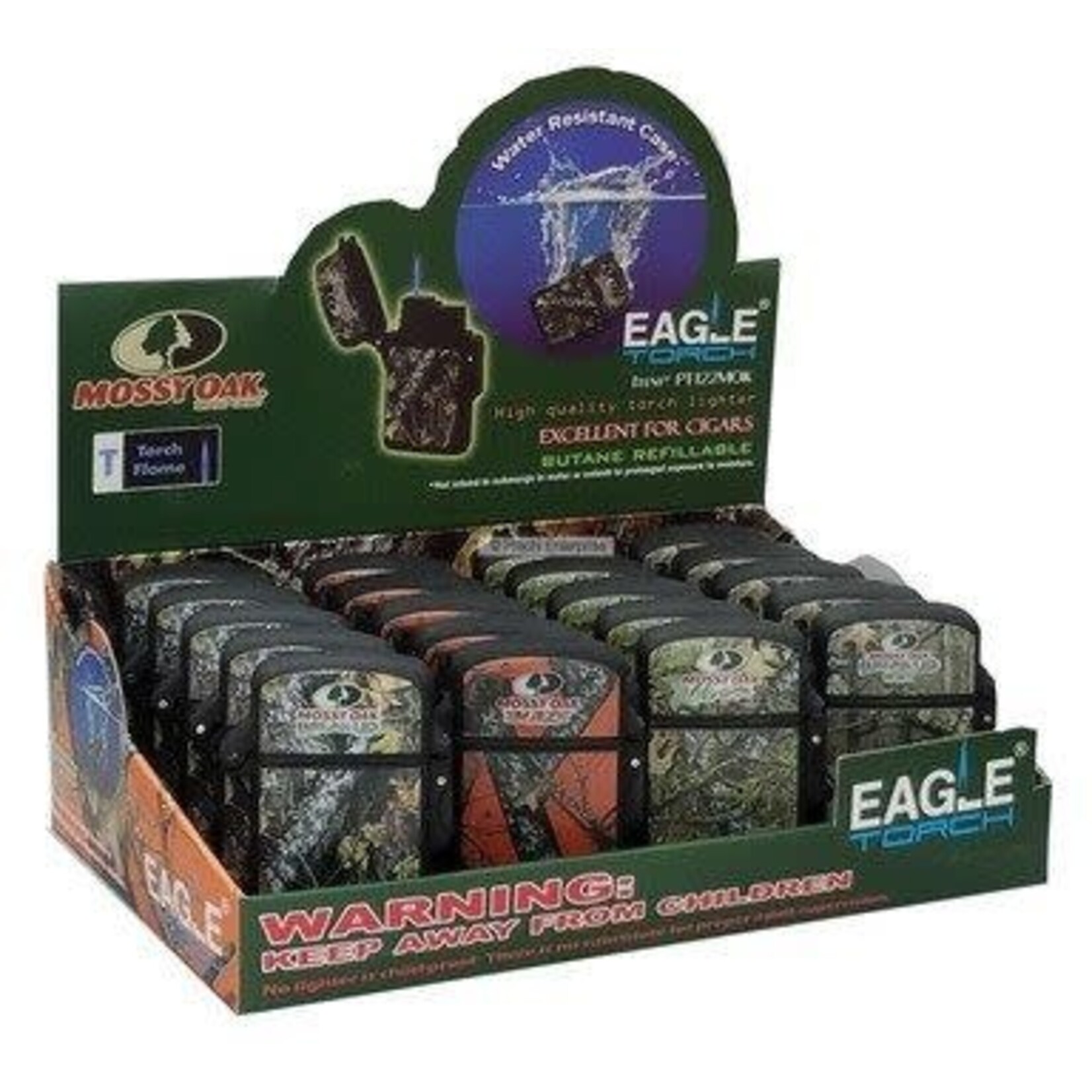 EAGLE TORCH EAGLE MOSSY OAK LIGHTER ASST