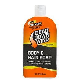 DEAD DOWN WIND DDW BODY WASH & SHAMPOO 16oz UNSCENTED