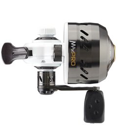 ABU GARCIA ABU MAX PRO SPINCAST REEL sz10 BLK/WHT