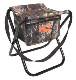 HQ OUTFITTERS HQ FOLDING CAMO STOOL W/ STORAGE POUCH