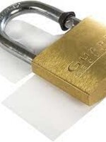 CROWN CROWN SECURITY BRASS KEYED PADLOCK