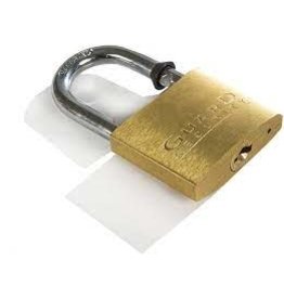 CROWN CROWN SECURITY BRASS KEYED PADLOCK