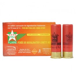 TRU FLARE TF RED SIGNAL COMET FLARE SHOTGUN 5PK