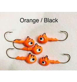 RED WILLOW JIGS RWJ TIGER SHARK GLOW JIG HEAD