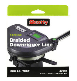 SCOTTY SCOTTY PREMIUM BRAIDED DOWNRIGGER CABLE 200# 300F