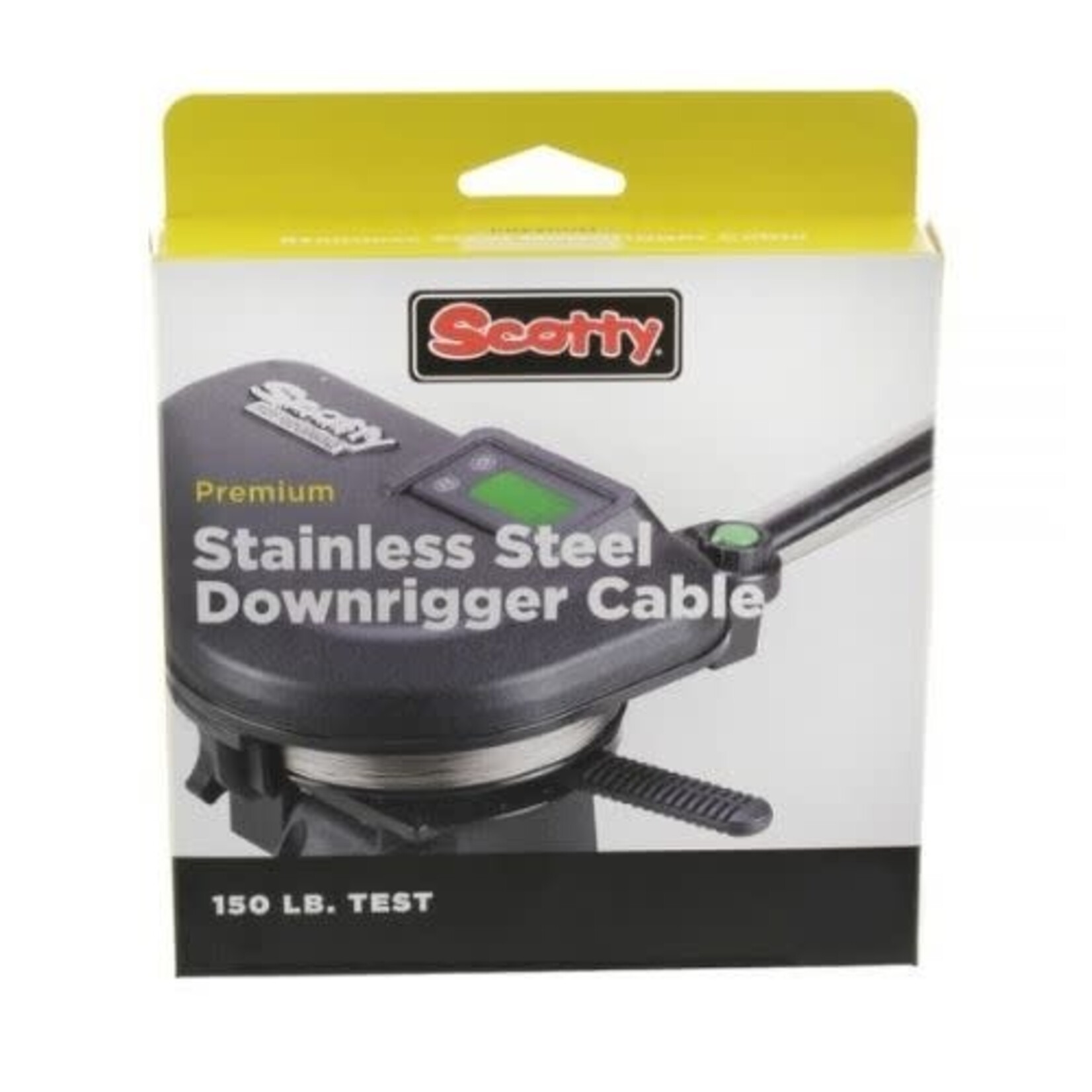 SCOTTY SCOTTY PREMIUM STAINLESS STEEL DOWNRIGGER CABLE 150# 300F