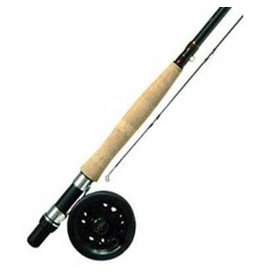 Shakespeare Cedar Canyon Premier Fly Reel and Fishing Rod Combo