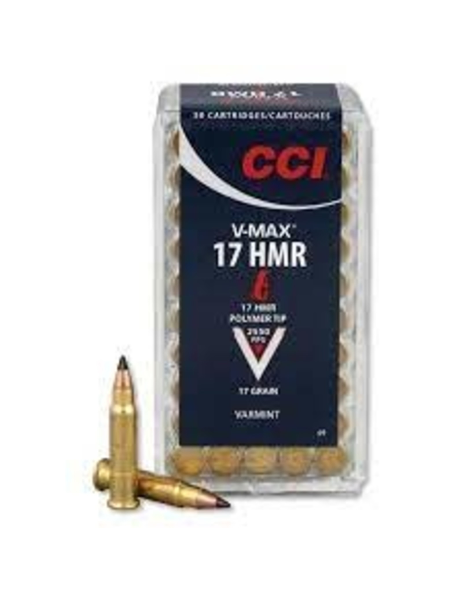 CCI CCI V-MAX 17HMR 17GR 2550PS POLY TIP 50PK (single)
