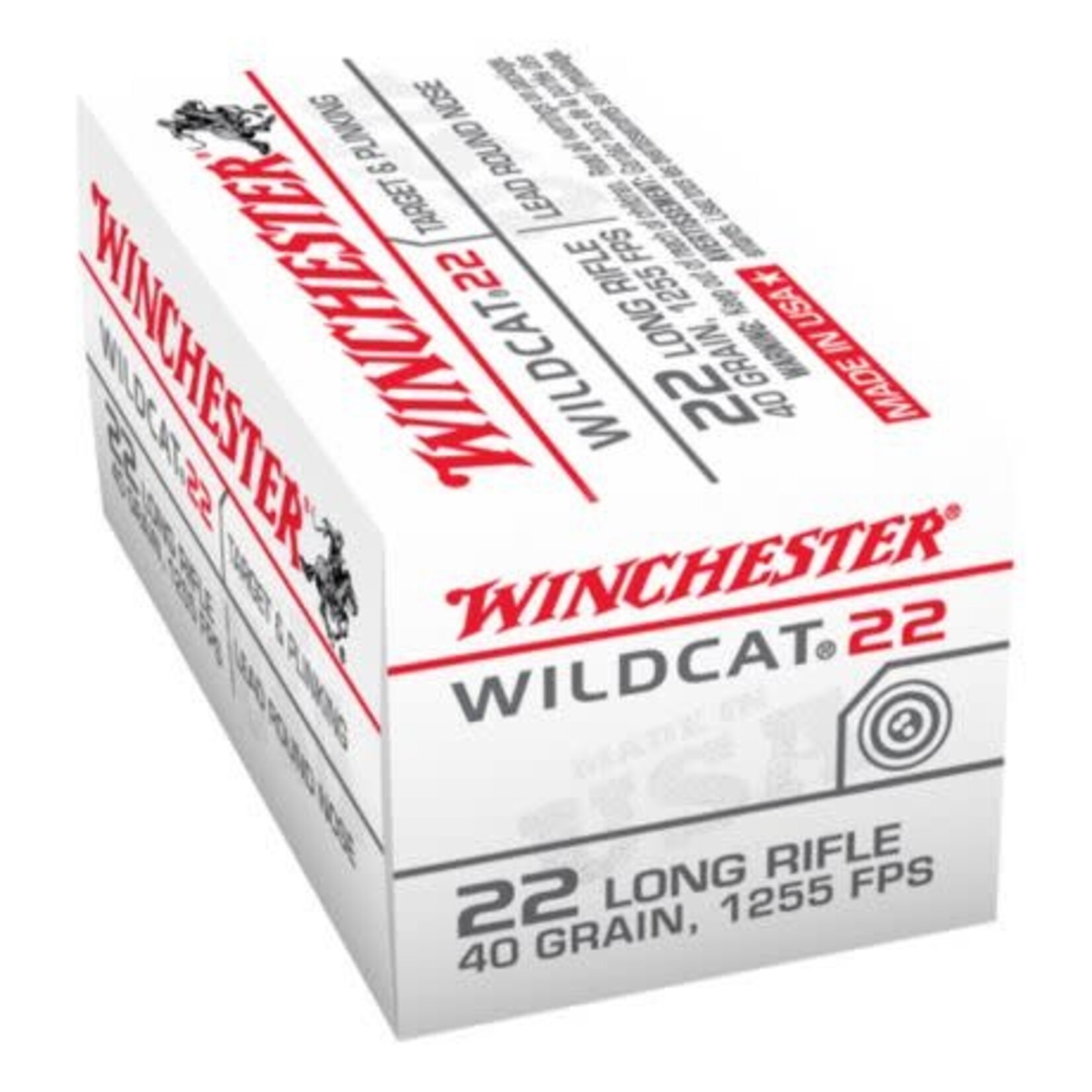 WINCHESTER WIN WILDCAT 22 22LR 40GR LRN (single)