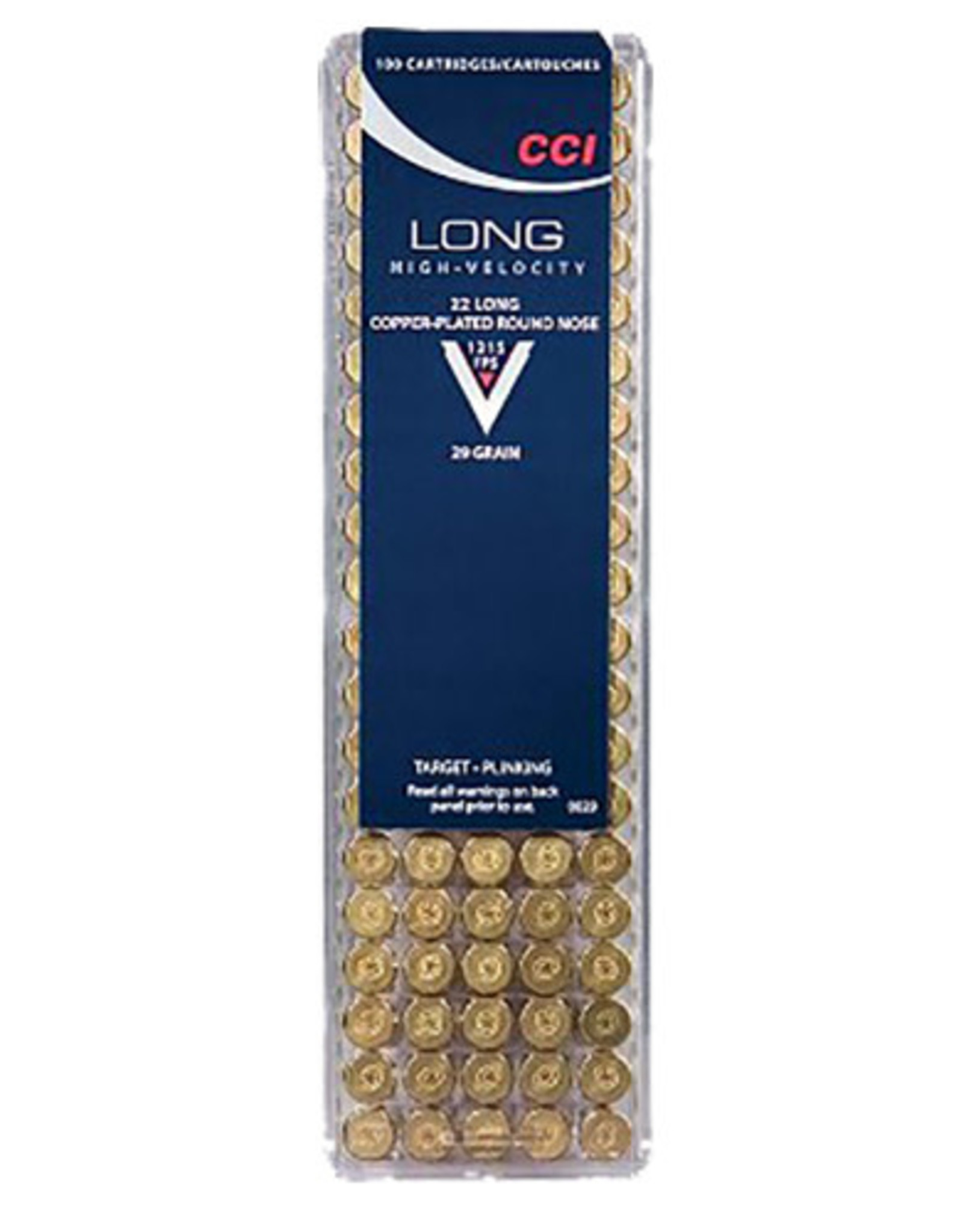 CCI CCI TARGET 22LONG 29GR COPPER PLATED RN
