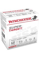 WINCHESTER WIN SUPER-TARGET 12GA 2-3/4" 1-1/8oz #8 1200FPS case