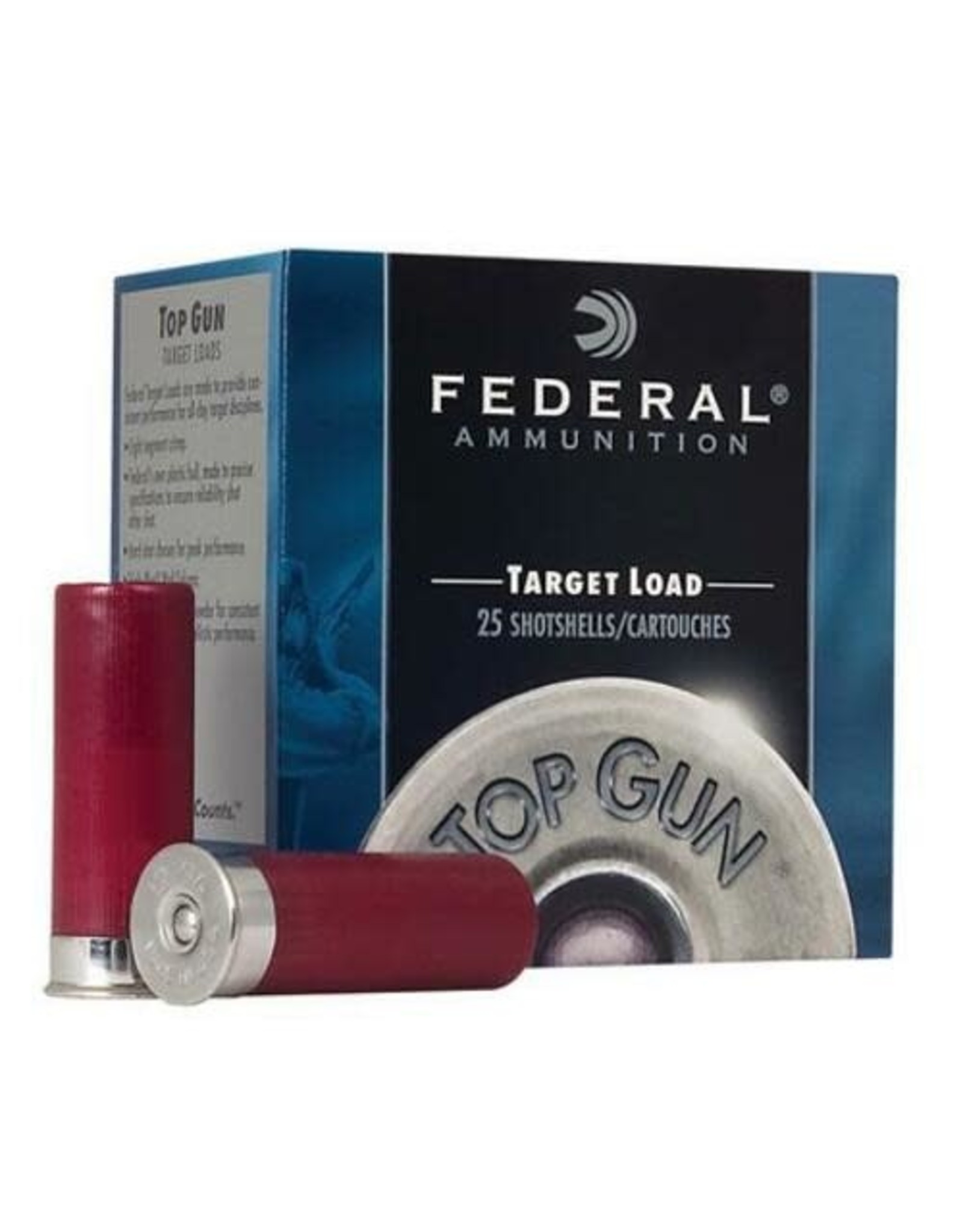FEDERAL FED TOP GUN 12GA 2-3/4" 1/8oz #7.5 1200FPS case