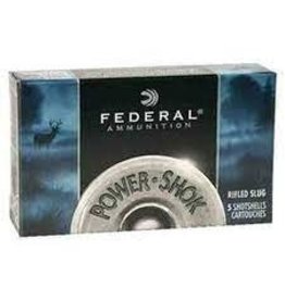 FEDERAL FED 10GA 3.5" 1-3/4oz RIFLED SLUG HP 5PK