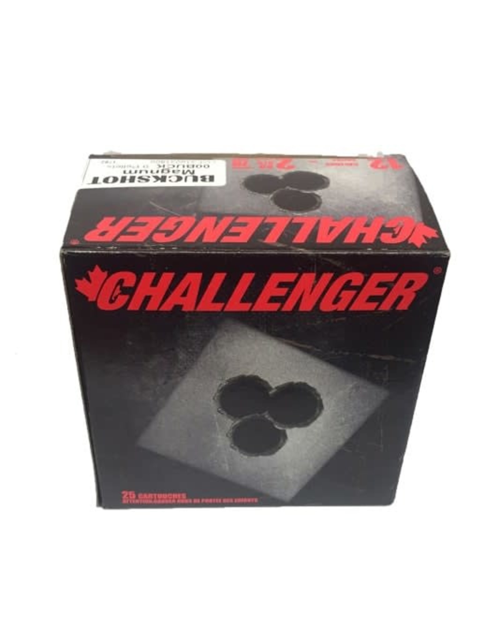 CHALLENGER CHAL TARGET BUCK 12GA 2-3/4" 00 BUCK 9 PELLET 25PK single