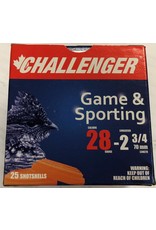 CHALLENGER CHAL GAME & SPORTING TL single 28GA 2-3/4" 3/4oz / 1330FPS # 8