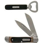 BTI BRANDS/SCHARDE BTI OLD TIMER 5.5" FOLDING KNIFE W/ SS BOTTLE OPENER