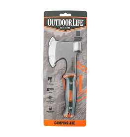 OUTDOOR LIFE OL CAMPING AXE SS/TEXTURED W/ SHEATH