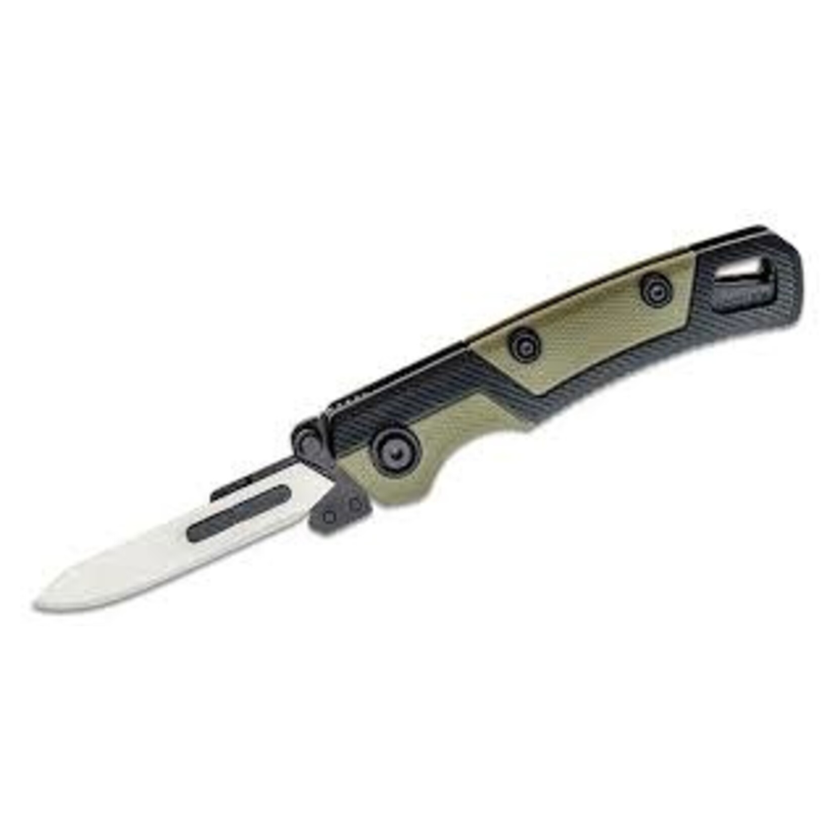 KERSHAW KER LONEROCK RBK-2 HUNTING FOLDING KNIFE W/ SHEATH