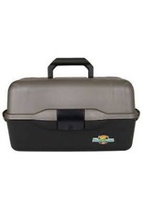 FLAMBEAU FLAM 2137B XL 3-TRAY TACKLE BOX CHARCOAL