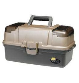 PLANO PLANO GUIDE SERIES LRG 3-TRAY TACKLE BOX TAN/GRN