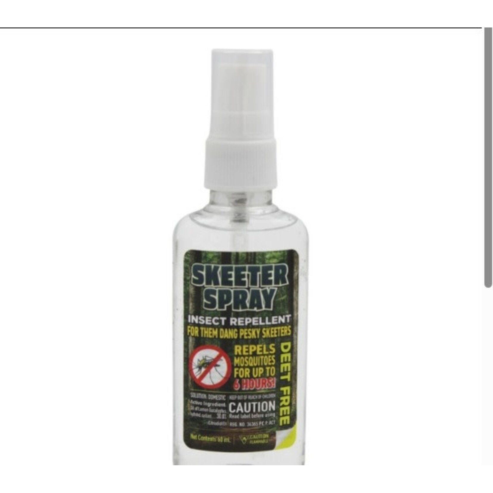 ALL CLEAN SKEETER SPRAY INSECT REPELLANT DEET FREE 60ml