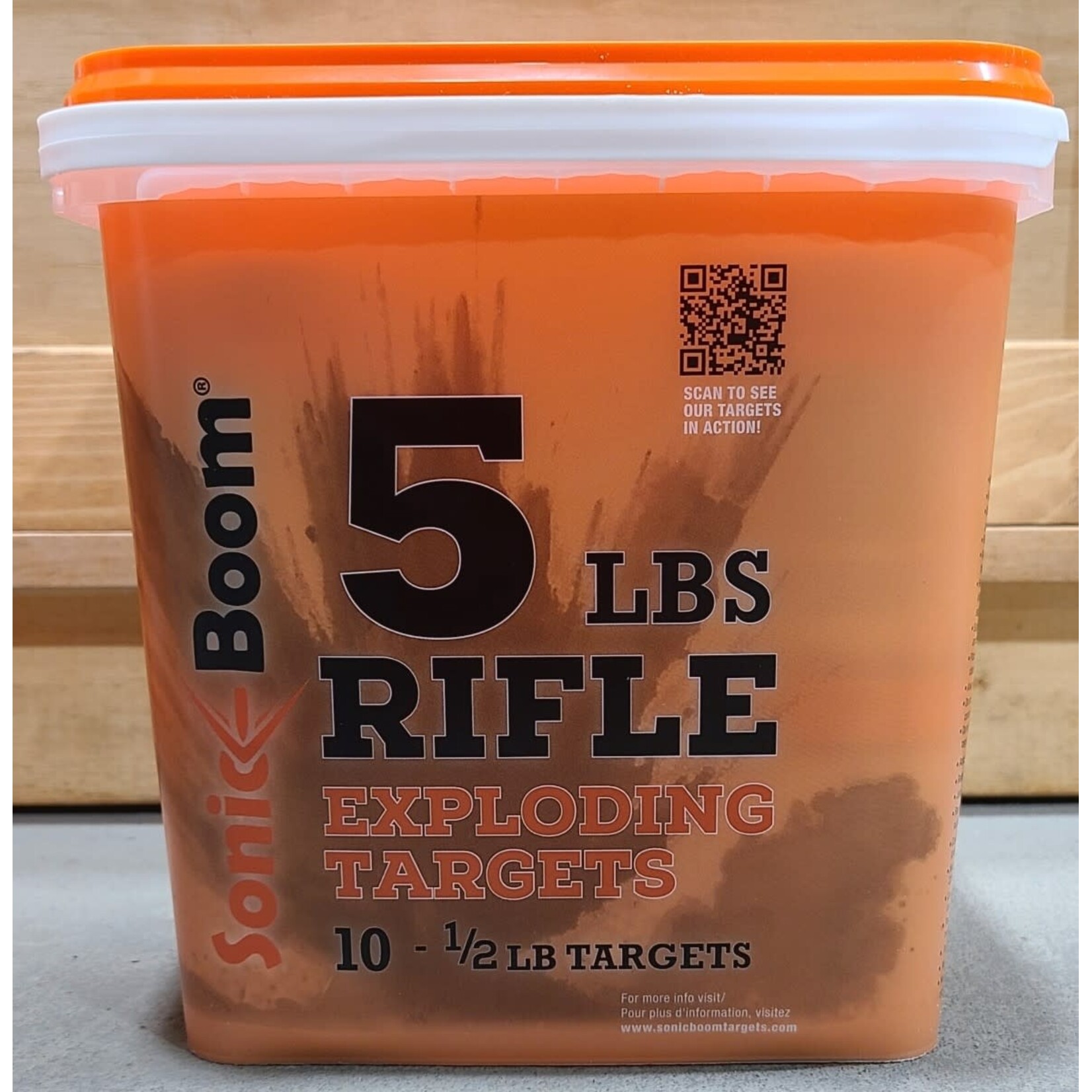 SONIC BOOM SONIC EXPLODING TARGET 5LB (10 - 1/2lb CONTAINERS)