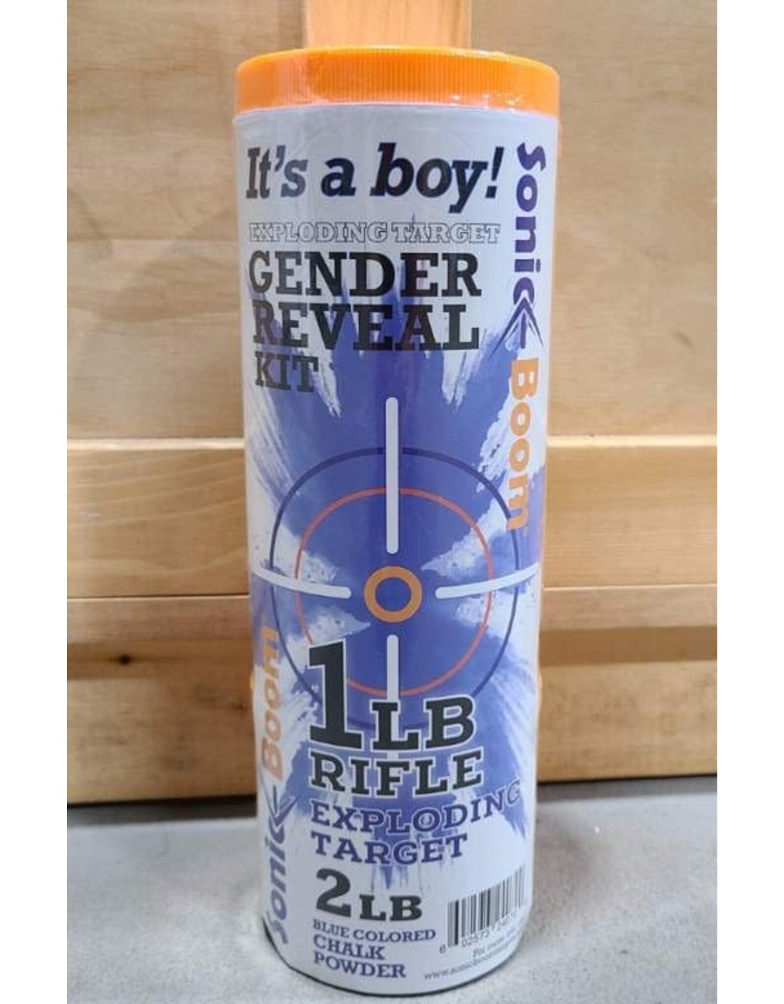 SONIC BOOM SONIC GENDER REVEAL 2lb (2 - 1lb CONTAINERS)