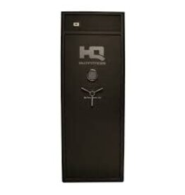 HQ OUTFITTERS HQ 16-GUN ELECTRIC SAFE W/ TOP COMPARTMENT (59"X22"X22") BLACK