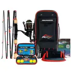 AMUNDSON AMUNDSON SAVVY RIDER 5'6" M/L COLLAPSABLE FISHING ROD BACKPACKER FISH COMBO