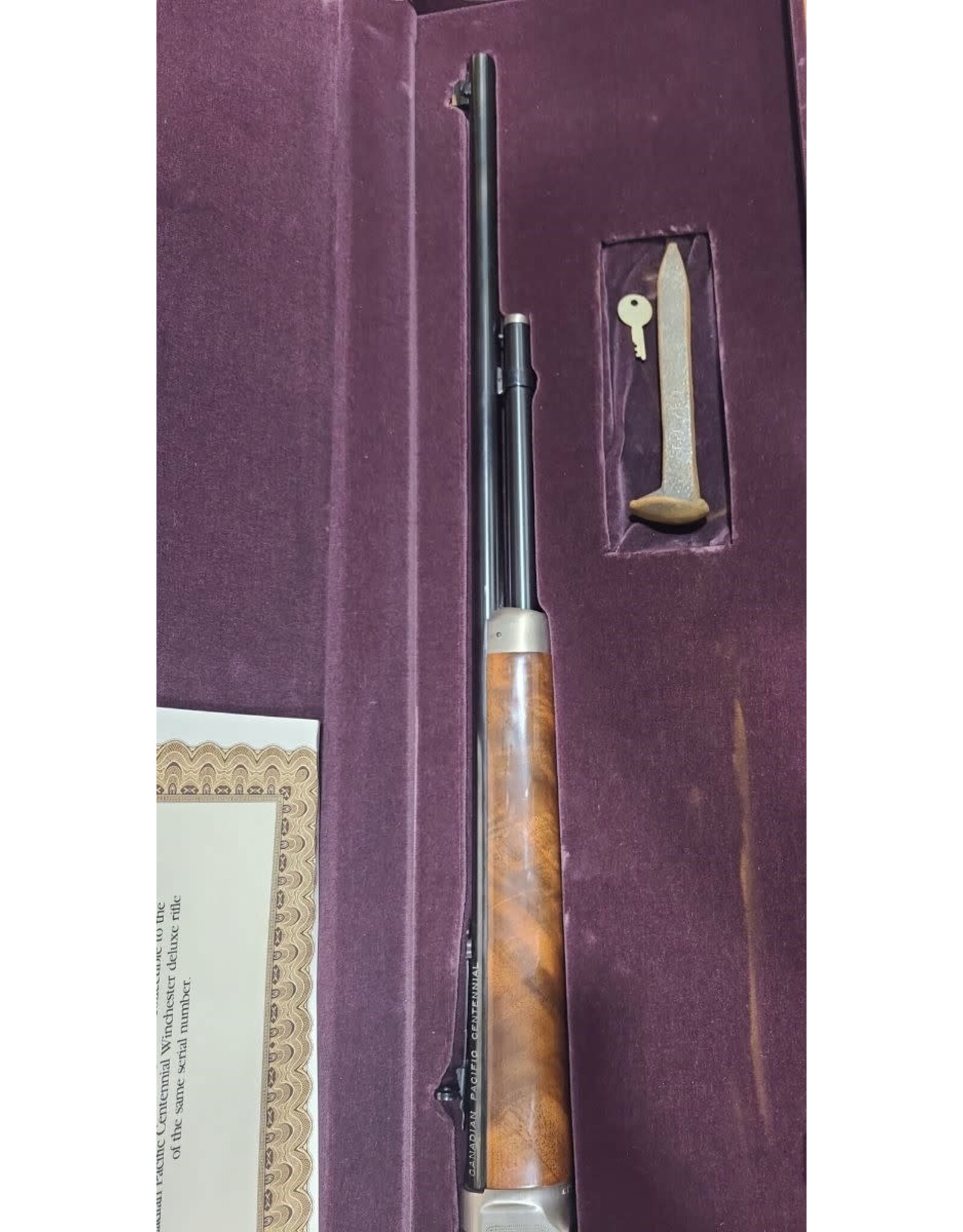 WINCHESTER CONSIGN WIN 94 CANADIAN PACIFIC DELUX 32 WIN SPECIAL WOOD LEVER