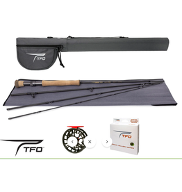 TEMPLE FORK OUTFITTERS TFO PRO 3 FLY ROD OUTFIT W/ CASE