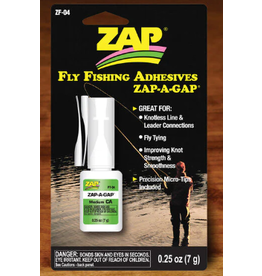ZAP ZAP FLY FISHING ADHESIVE ZAP-A-GAP 7g
